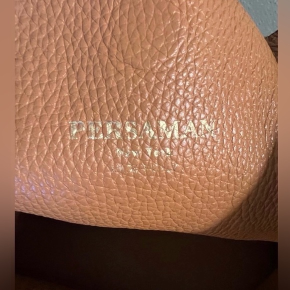 Persaman New York Genuine Leather Tote w/ Bow - Picture 2 of 12